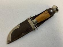 VINTAGE SWEDEN MORA KNIFE WITH SHEET