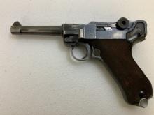 WWII NAZI GERMAN P08 LUGER 1937 DATE PISTOL 9MM