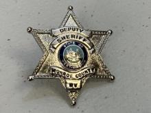 VINTAGE OBSOLETE DEPUTY SHERIFF BADGE