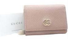 Gucci Taupe Marmont Leather Wallet