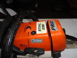 Stihl 036 pro chainsaw