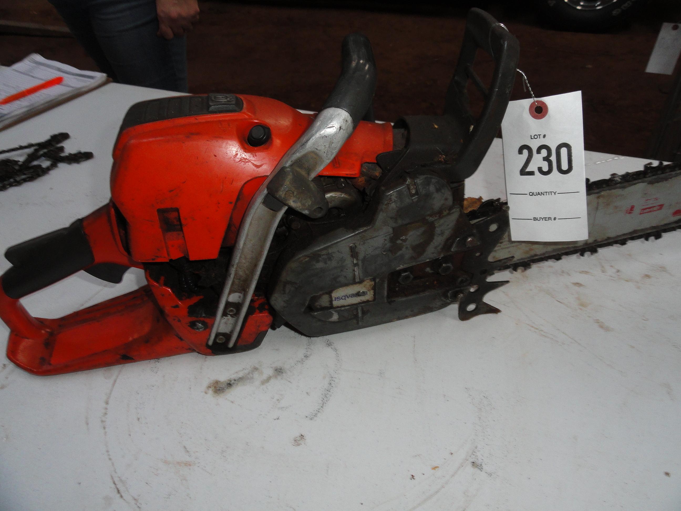 Husqvarna 562 chainsaw