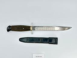 Ebony Handled, Ricasso Stamped Knife Stamped "A+N CSL" (00G.KNF.058)