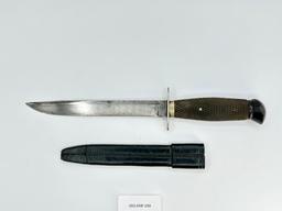 Ebony Handled, Ricasso Stamped Knife Stamped "A+N CSL" (00G.KNF.058)