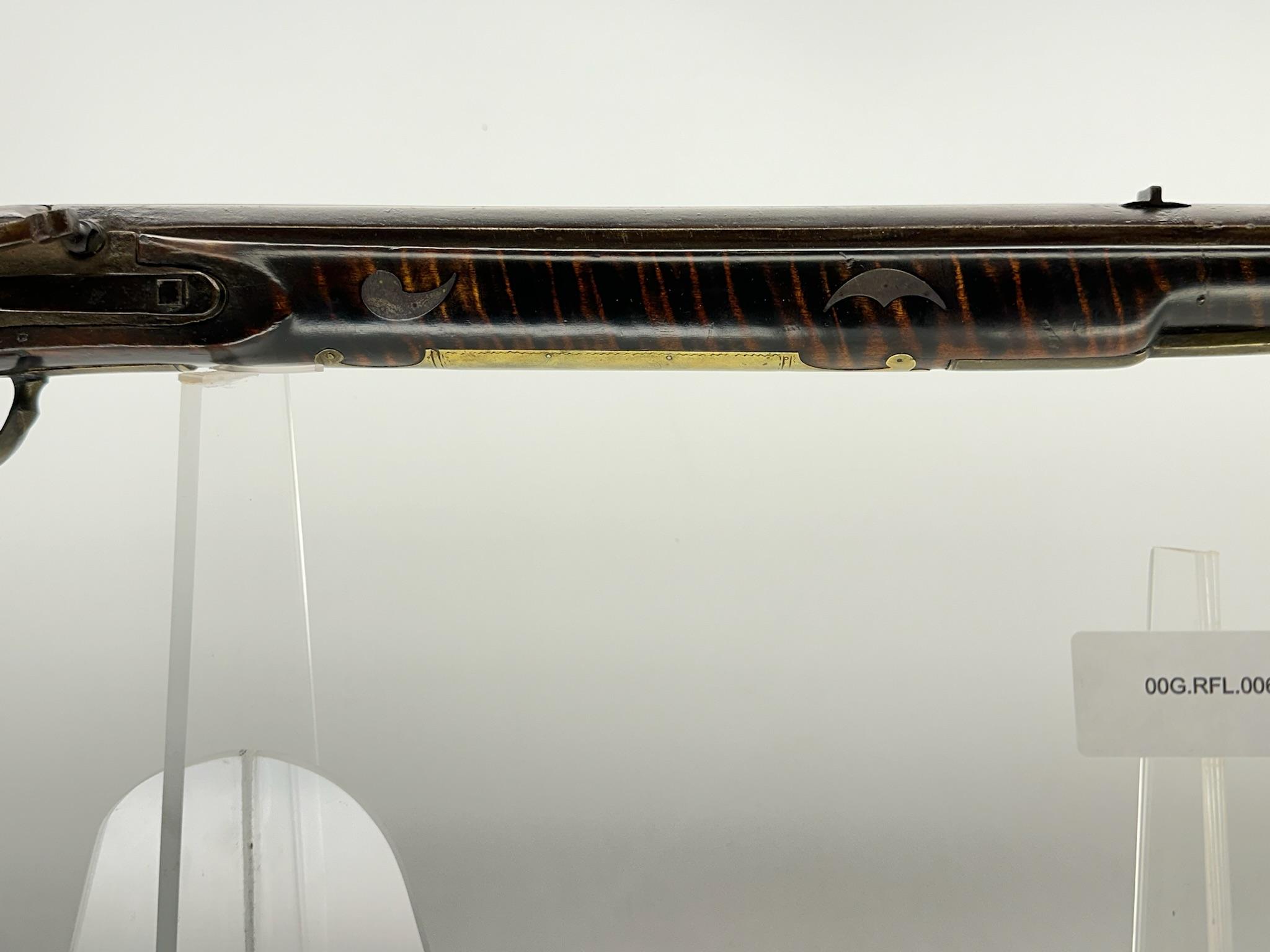 C. 1840 Mule Ear PA Longrifle by Levi Kaup