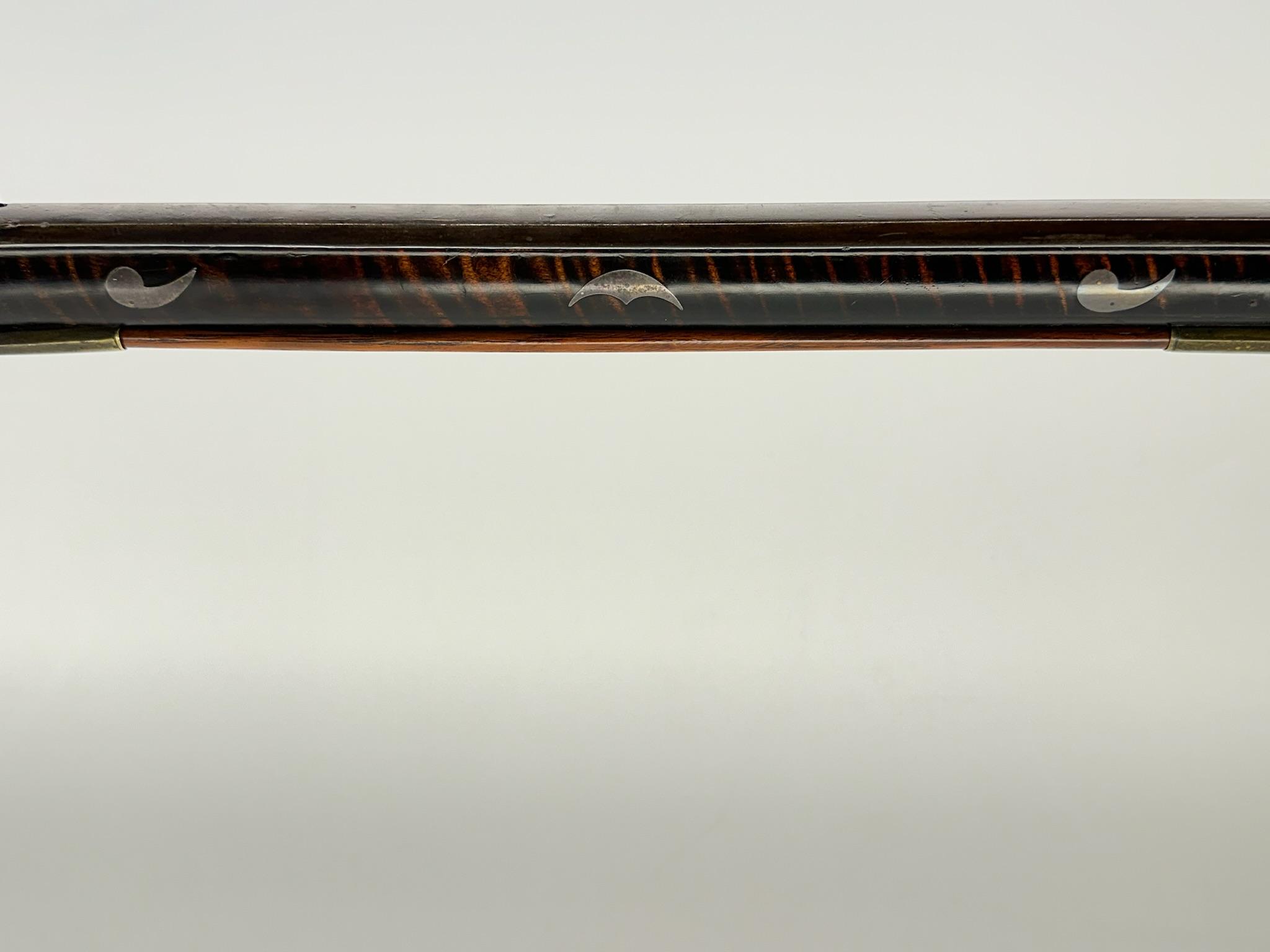 C. 1840 Mule Ear PA Longrifle by Levi Kaup