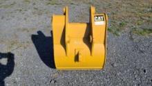 CAT416, 420, 430 GP Bucket, 600mm wide, J200 Adapter & Teeth (1U3202) *4, without pins