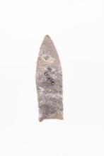 A 2-3/4" Clovis Point Found in Ohio.