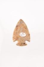 A 3-1/8" Hopewell Snyders Point found in Ohio.