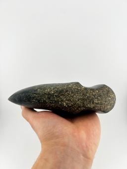 An Impressive 6-5/8", Three-Quarter-Grooved Axe