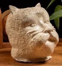 Ceramic Glazed Jellicle Cat