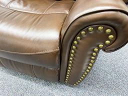 Brown reclining chair