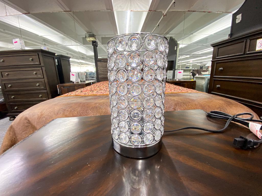 Small table lamp, jewel-design