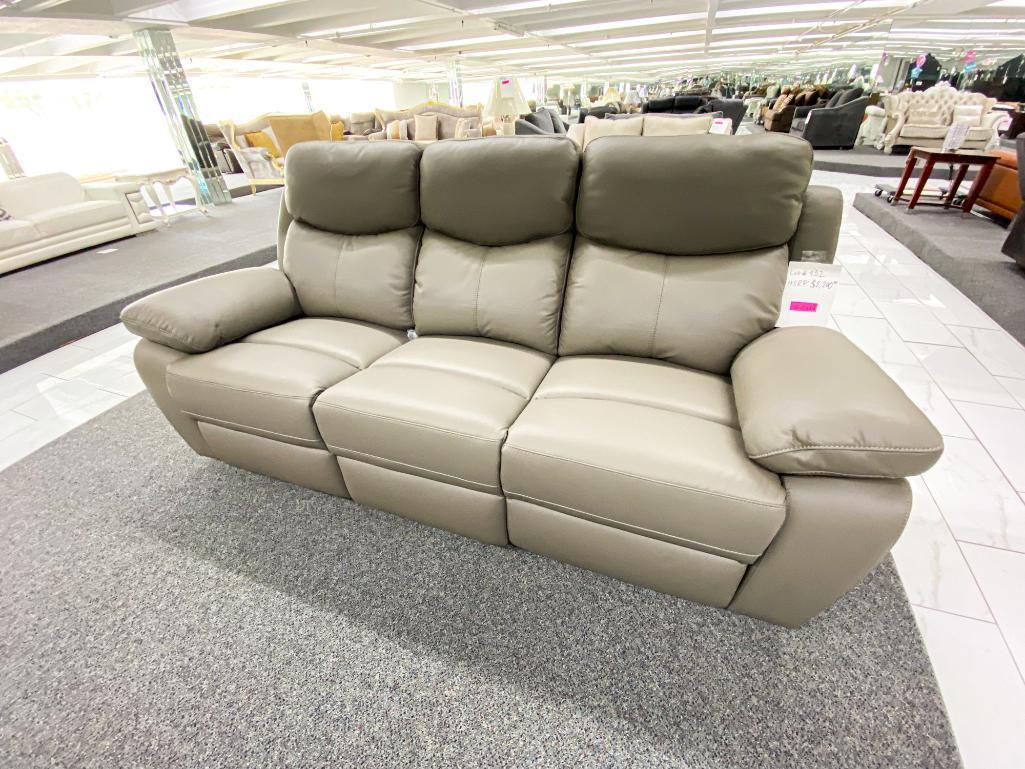 Grey Sofa Recliner