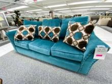 Teal Sofa