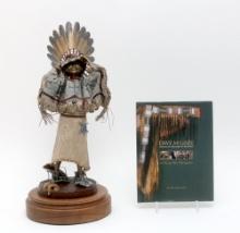 Dave McGary American Indian Sculpture W/book American Realism In Bronze In Her Fathers Footsteps