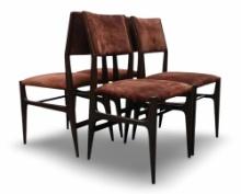 Gio Ponti Model 116 Dining Chairs Set Of 4