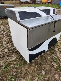 Cow Print Freezer