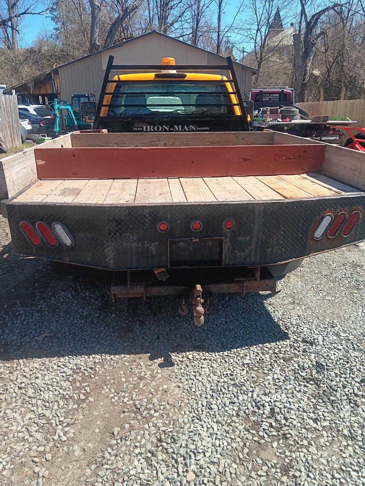 2008 Chevy Duramax 3500 single cab flat bed truck