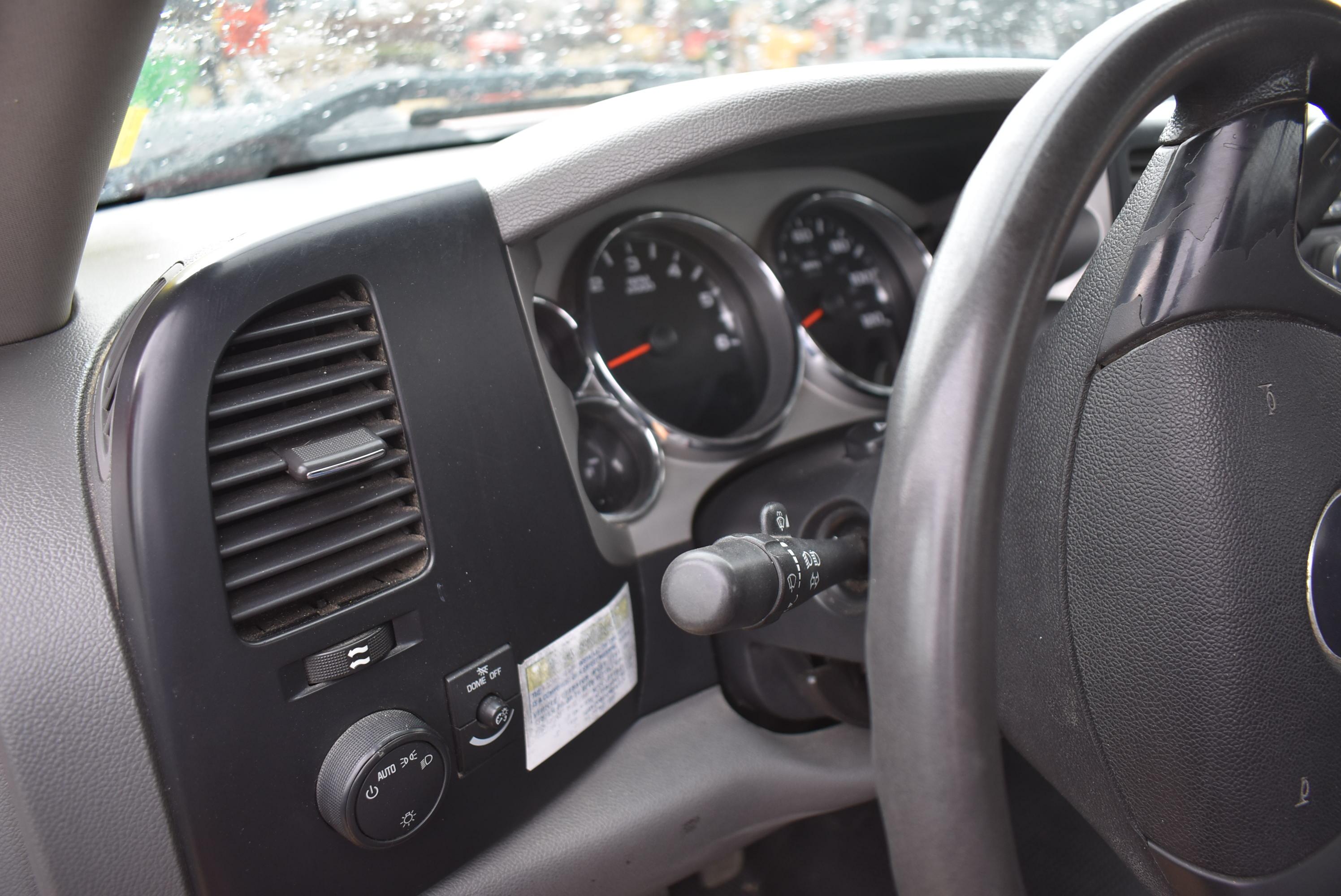 2008 Chevy 2500HD red utility truck