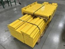 100' Lot Of Double Rail Guard Rail