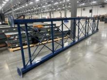 Speed Rack Tear Drop Pallet Rack Upright Frame 48" X 25'