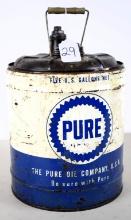 Pure 5 gallon can