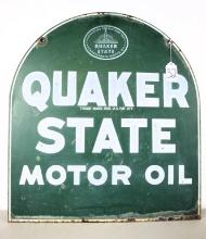 Quaker State Tombstone sign