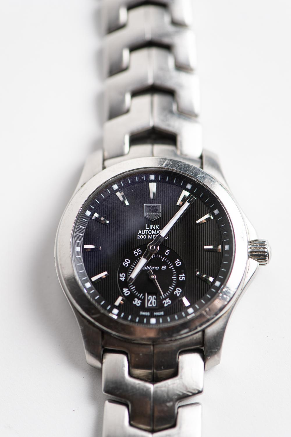 tag heuer link automatic 200 meters sapphire crystal