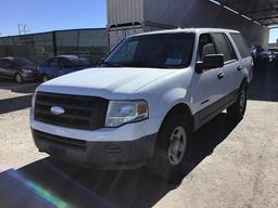 2007 Ford Expedition XLT 4x4 4-Door Sport Utility Vehicle Runs and moves