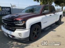 (Dixon, CA) 2017 Chevrolet Silverado 1500 4x4 Pickup Truck Runs & Moves