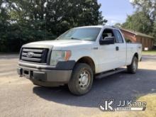 2012 Ford F150 4x4 Extended-Cab Pickup Truck Runs Rough, Moves) (Engine Noise