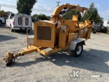 (Charlotte, NC) 2014 Bandit 200UC Chipper (12" Disc) Run & Operates) (Drive Rollers Not Working) (No