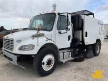 (Westlake, FL) Street Sweeper 2016 Freightliner M2 106 Cab & Chassis, Municipally Owned. Not Running