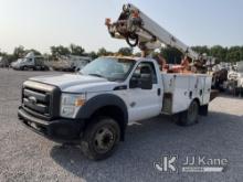 (Verona, KY) Altec AT235, Telescopic Non-Insulated Cable Placing Bucket Truck mounted behind cab on