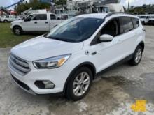 (Riviera Beach, FL) 2018 Ford Escape 4-Door Sport Utility Vehicle Runs & Moves) (Will Not Stay Runni