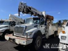 Terex/Telelect General, Digger Derrick rear mounted on 2005 International 7600 T/A Utility Truck Wre