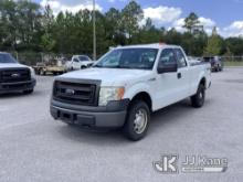 (Milton, FL) 2013 Ford F150 4x4 Extended-Cab Pickup Truck Runs & Moves) (FL Residents Purchasing Tit