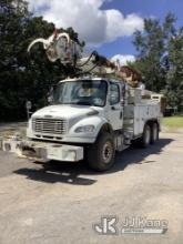 (Graysville, AL) Altec D2050A-BR, Digger Derrick rear mounted on 2011 Freightliner M2 T/A Utility Tr
