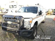 (Mount Airy, NC) 2015 Ford F250 4x4 Crew-Cab Pickup Truck Not Running, Condition Unknown, Starter /