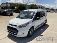 (Riviera Beach, FL) 2014 Ford Transit Connect Mini Cargo Van Runs & Moves) (Bad Engine, Smokes, Body