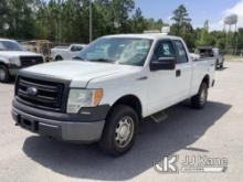 (Milton, FL) 2013 Ford F150 4x4 Extended-Cab Pickup Truck Runs & Moves (FL Residents Purchasing Titl