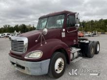 2006 Freightliner Columbia 120 Truck Tractor Runs & Moves) (Exhaust Stack Removed