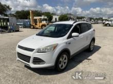 (Riviera Beach, FL) 2015 Ford Escape 4x4 4-Door Sport Utility Vehicle Runs & Moves) (FL Residents Pu