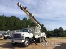 (Byram, MS) Terex/Telelect Commander 6000, Digger Derrick rear mounted on 1998 Chevrolet C7500 T/A F