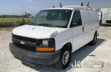 2008 Chevrolet Express G2500 Cargo Van Runs and moves, (paint and body damage)