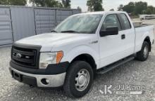 2014 Ford F150 4x4 Extended-Cab Pickup Truck Runs and moves.