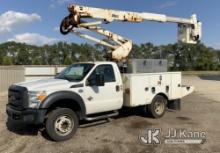 Altec AT37G, Articulating & Telescopic Bucket Truck mounted on 2015 Ford F550 Service Truck Runs, Mo