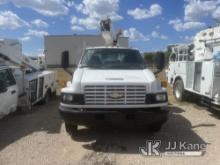 Altec A28D, Telescopic Non-Insulated Bucket Truck mounted behind cab on 2005 Chevrolet C4500 Service