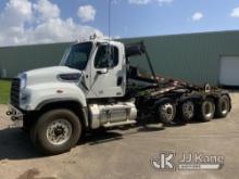 2016 Freightliner 114SD Roll Off Truck Runs, Moves, Roll Off Operates, Drivers Window Does Not Roll 